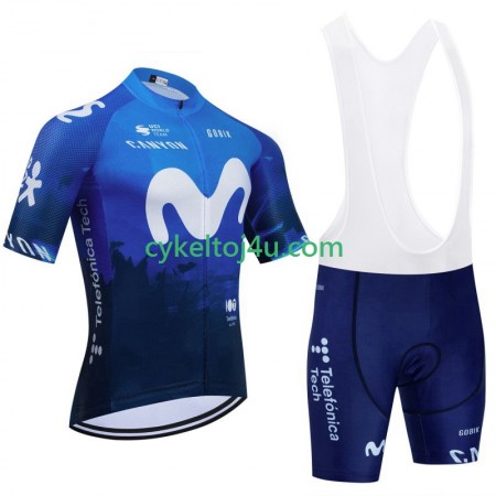 Movistar Cykeltrøje + Bib Cykelshorts 2024